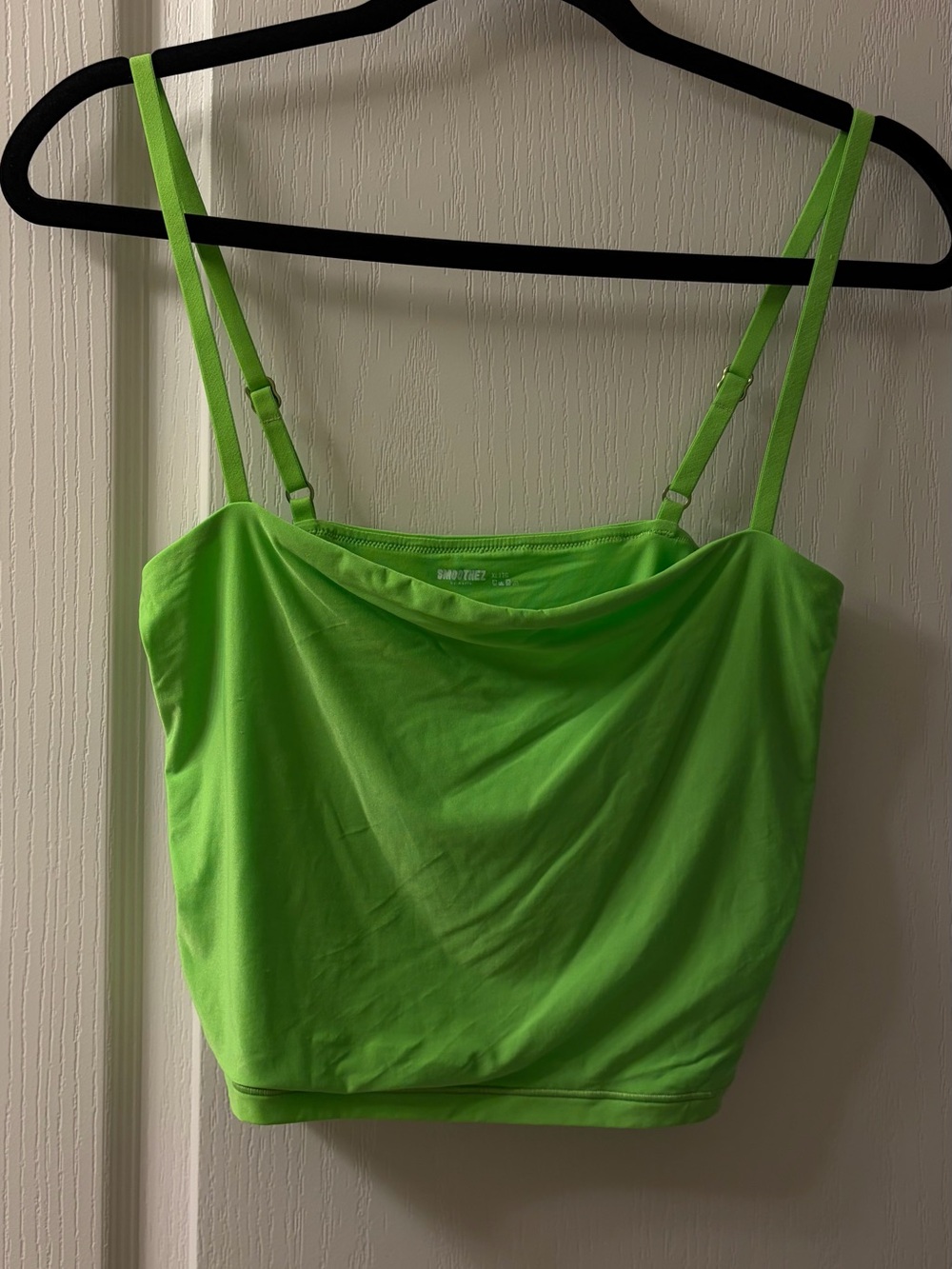 Aerie Smoothez Cami Tank Top - Harlequin Lime Green, XL